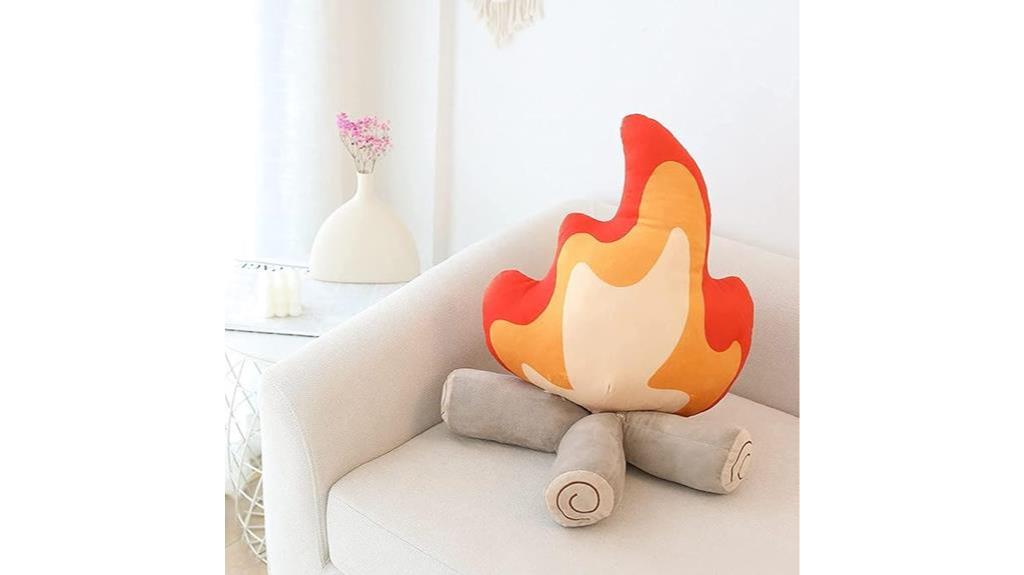 funny campfire plush toy