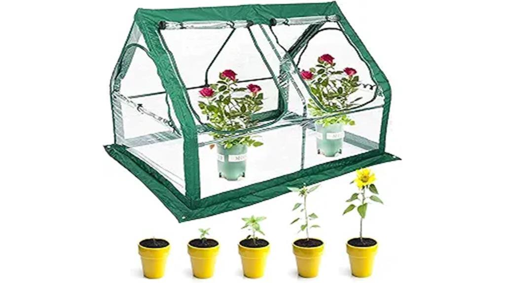 garden bed portable greenhouse