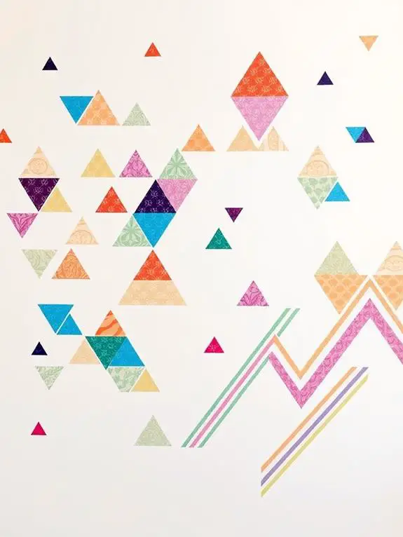 geometric washi tape designs