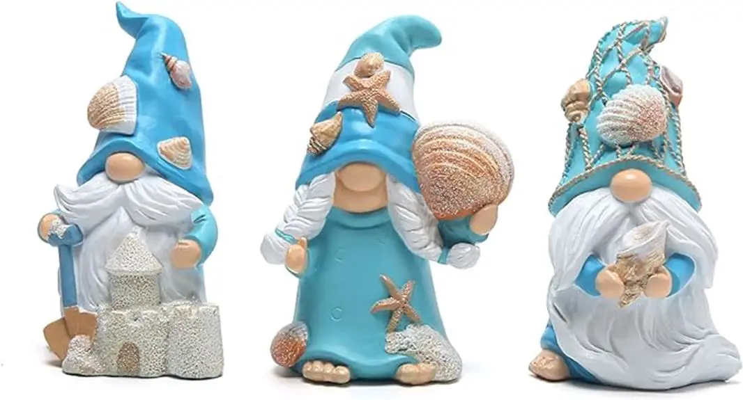 gnomes summer decor set