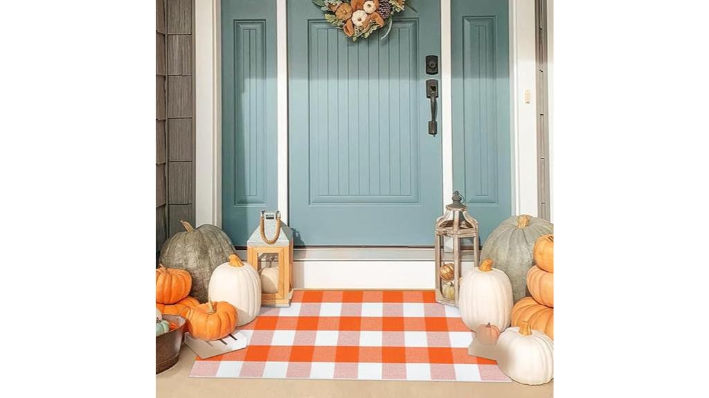 halloween outdoor entryway mat