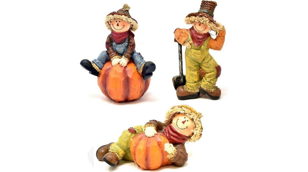 harvest scarecrow table decor