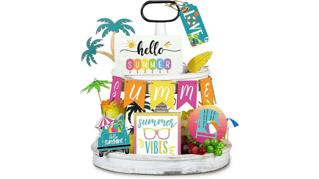 hawaii summer decor set