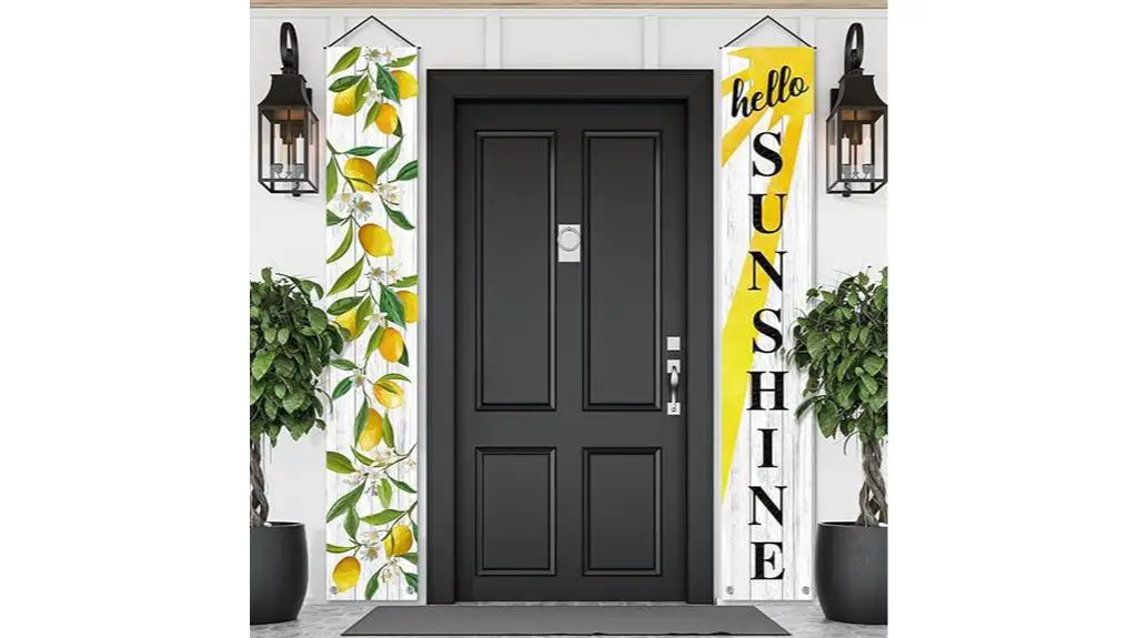 hello sunshine porch sign