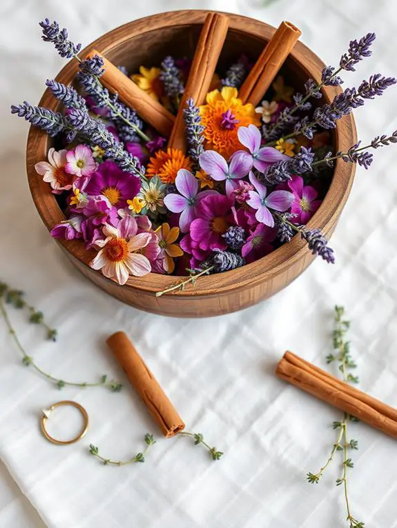 herbal dried flower mix