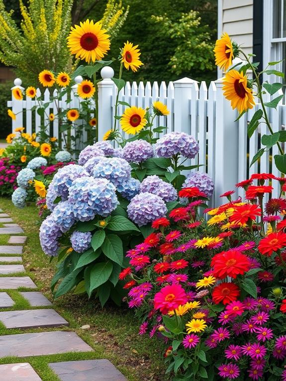 highlight seasonal flora display