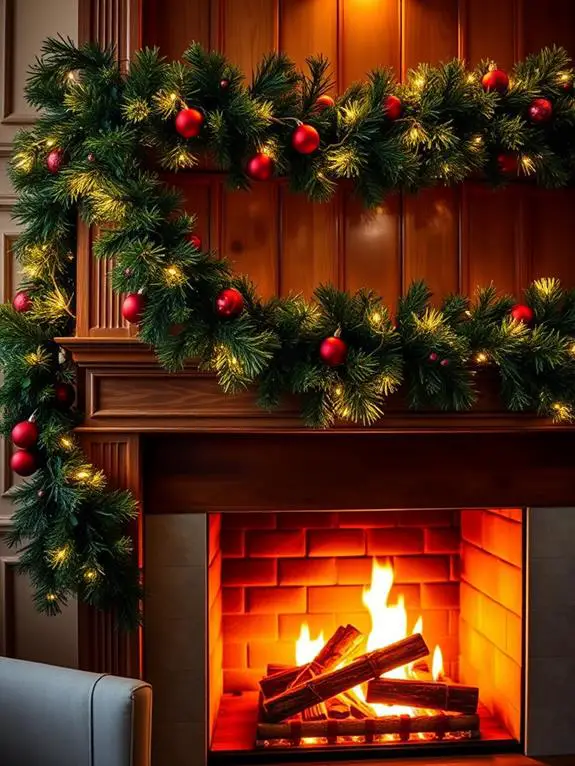 holiday decor hanging elegantly