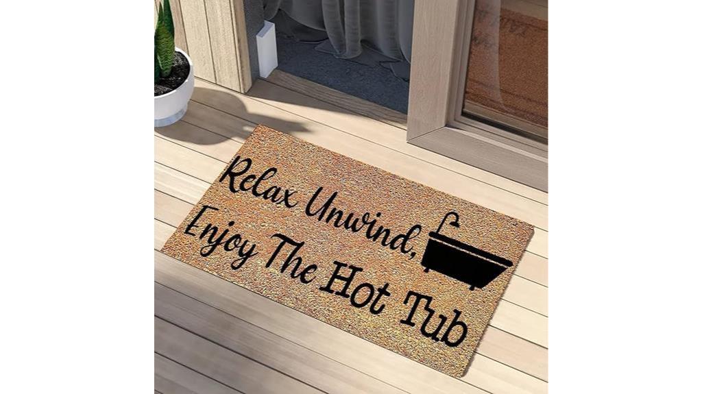 hot tub floor mat