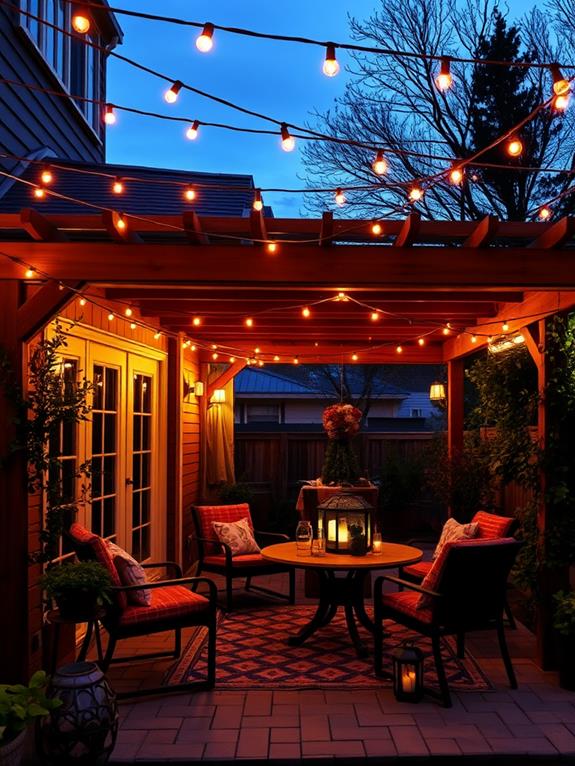 illuminating festive outdoor spaces