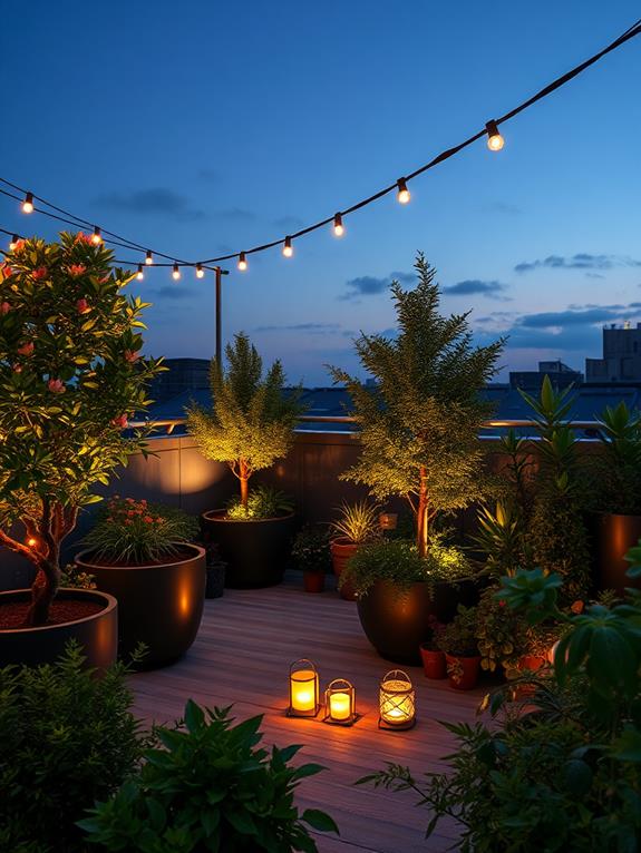 illuminating outdoor spaces creatively