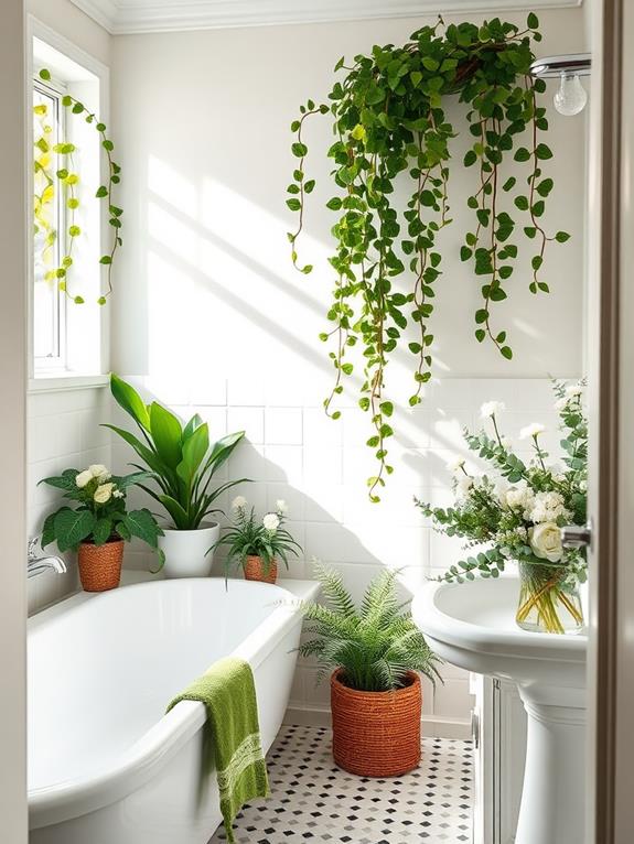 incorporate lush plant life