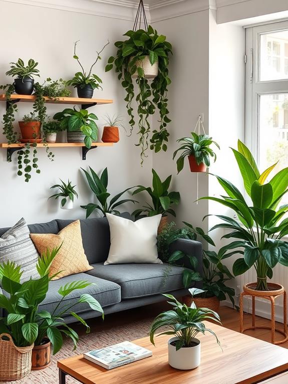 indoor greenery aesthetic enhancement