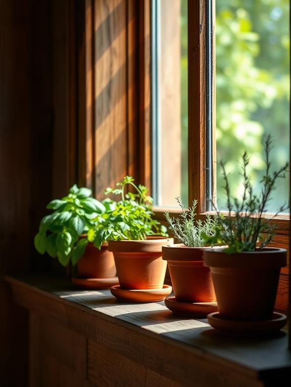 indoor plant growing space