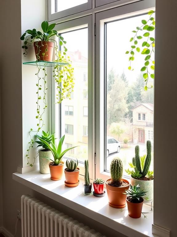 indoor plant showcase ideas