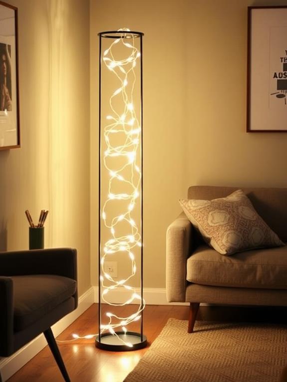 innovative string light decor