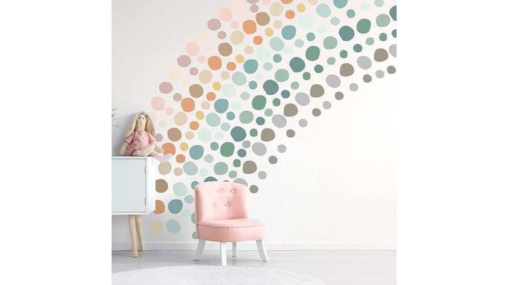 kids room polka dots