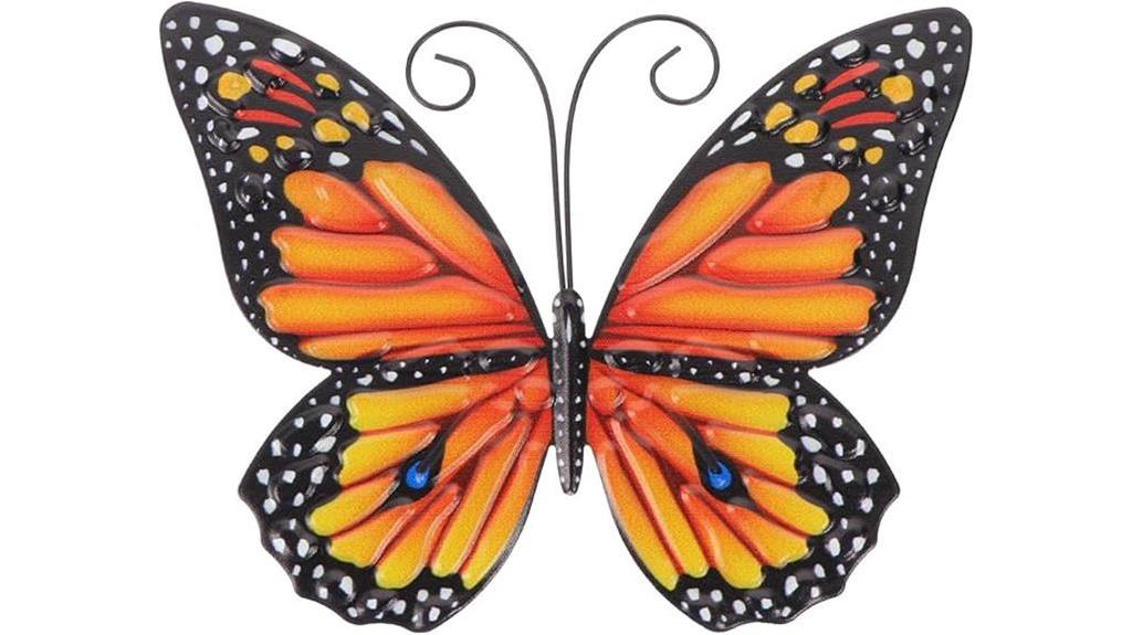 large 3d butterfly decor