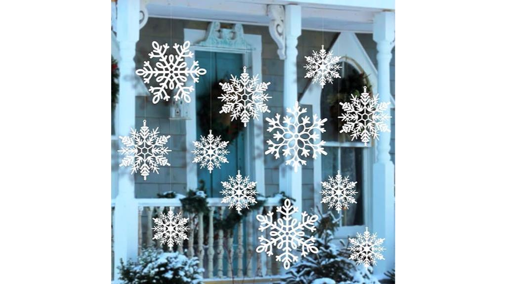 large christmas snowflake decorations