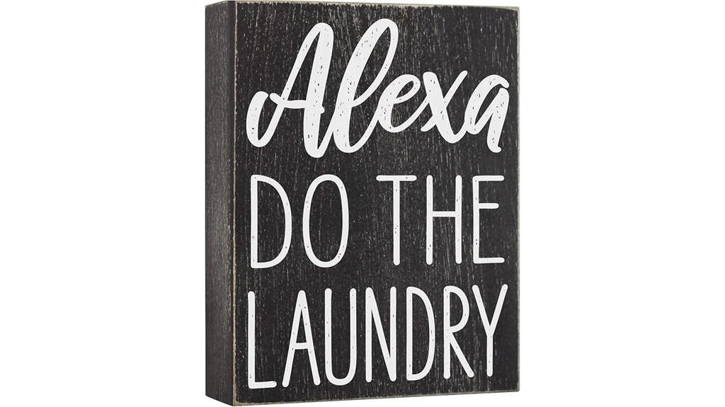 laundry room decor sign