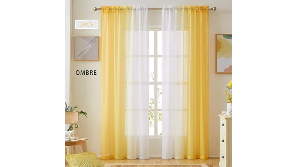 light filtering sheer curtains