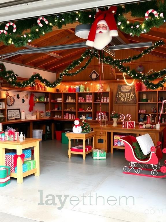 magical holiday workshop makeover