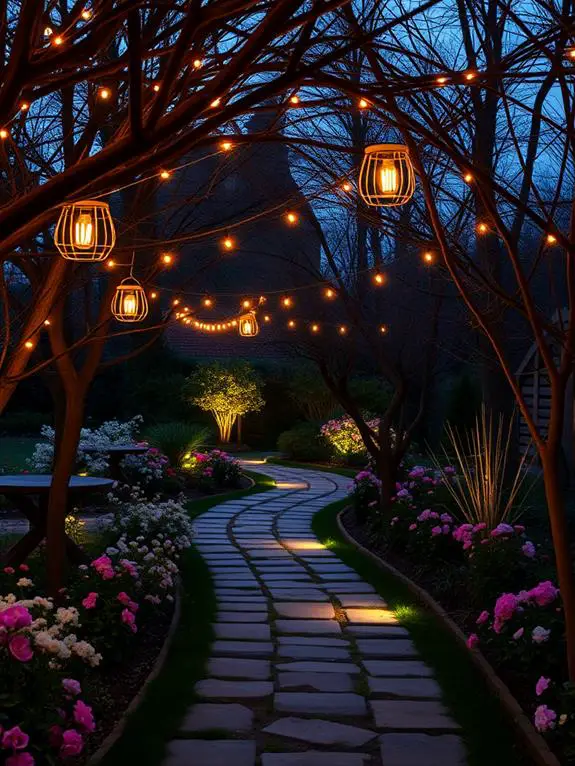 magical illuminated walkway experience