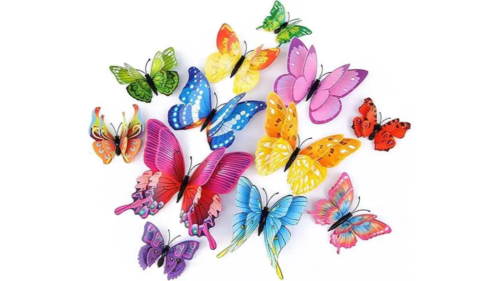 magnetic butterfly wall decor