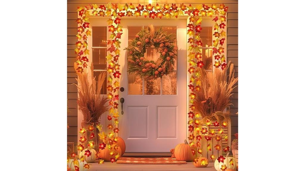 maple leaf fall decor