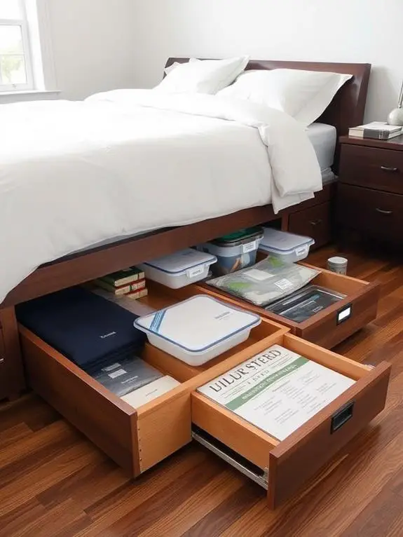 maximize space with storage