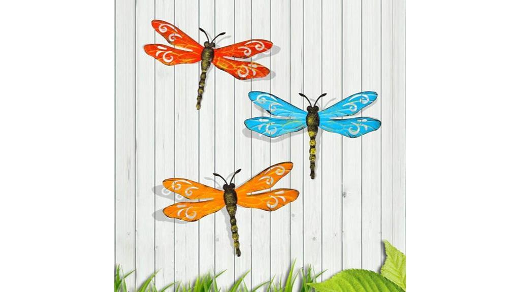 metal dragonfly wall decor