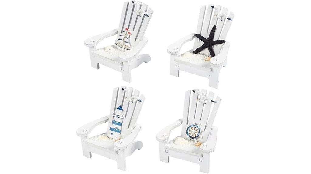 mini beach chair decor