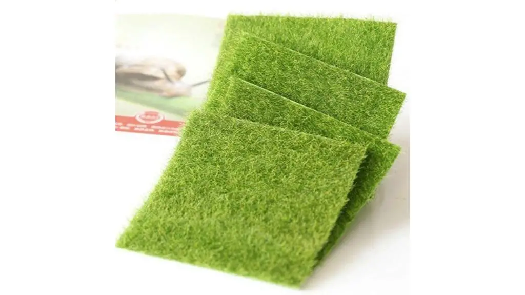 miniature artificial grass crafts