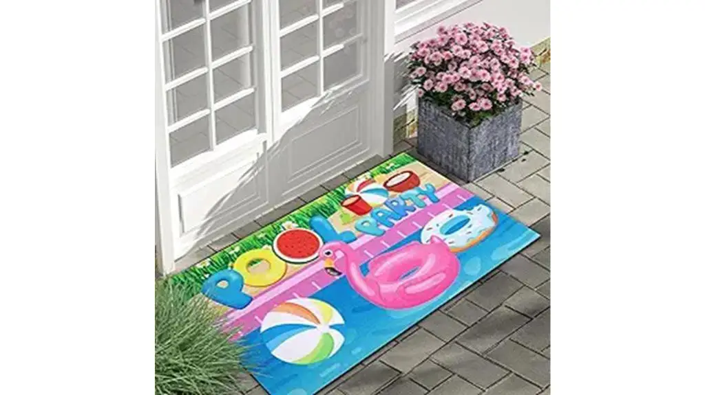 non slip summer door mat