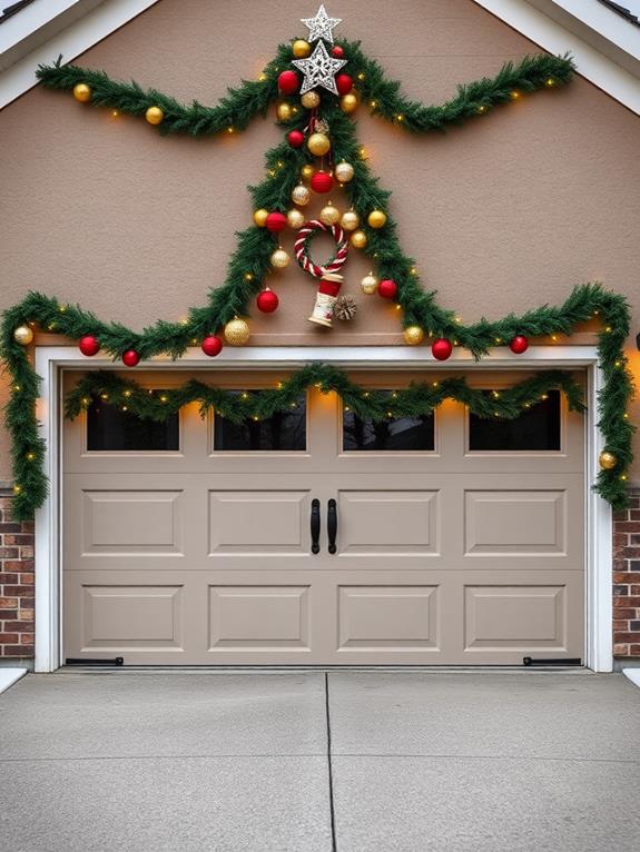 optical illusion holiday decor