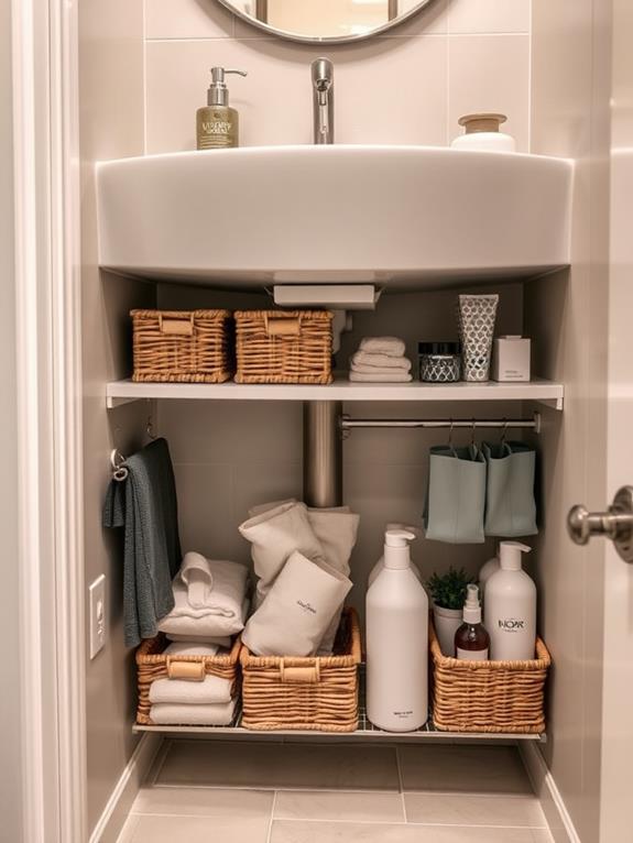 optimize under sink organization