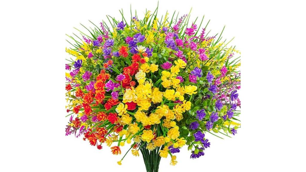 ouddy outdoor artificial flowers