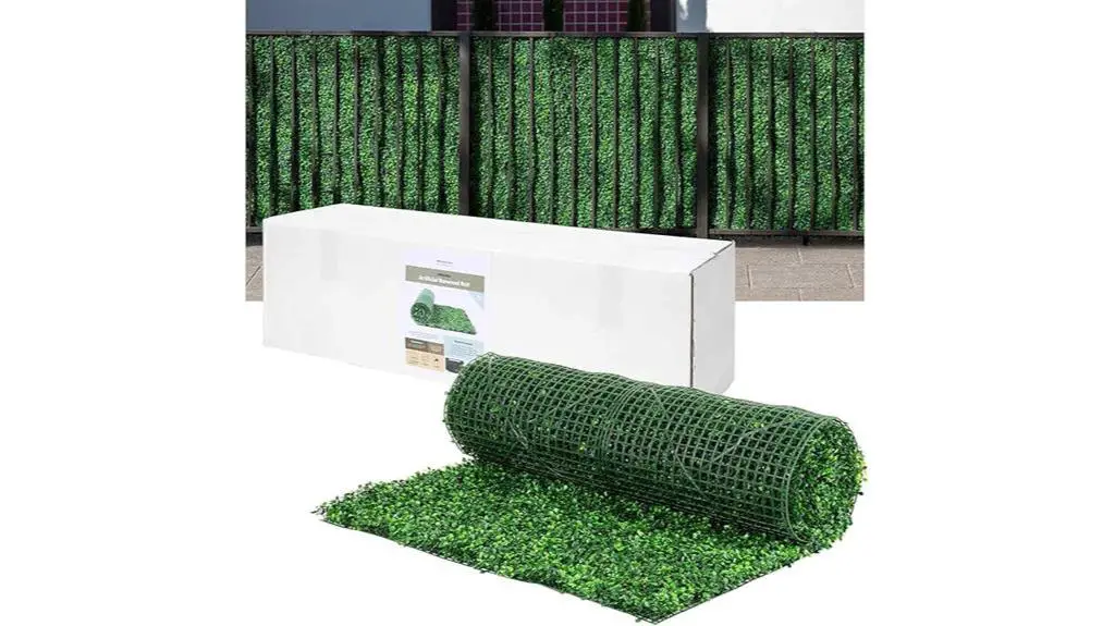 outdoor artificial boxwood panels