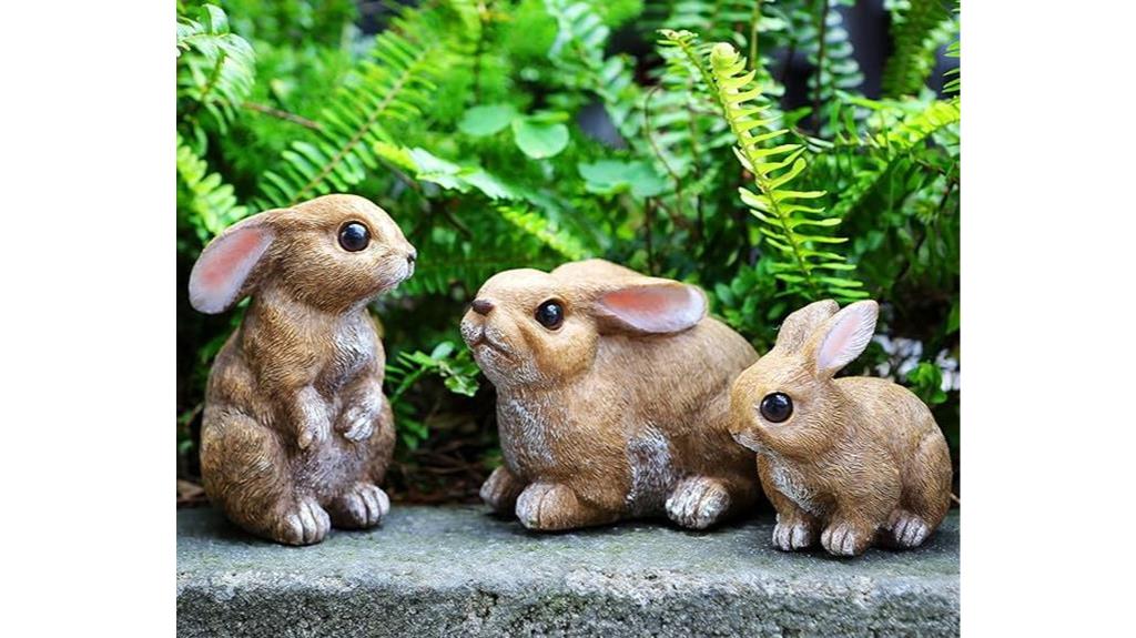 outdoor bunny yard decorations