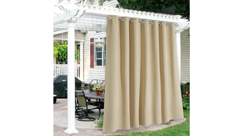 outdoor gazebo canvas curtains