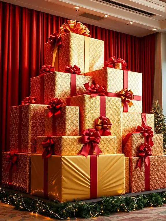 oversized gift boxes unveiled