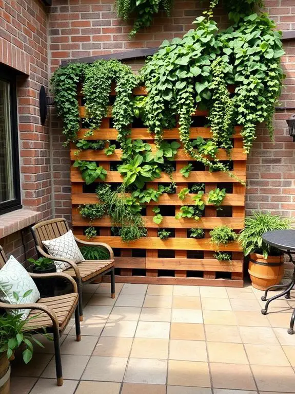 pallet vertical garden project