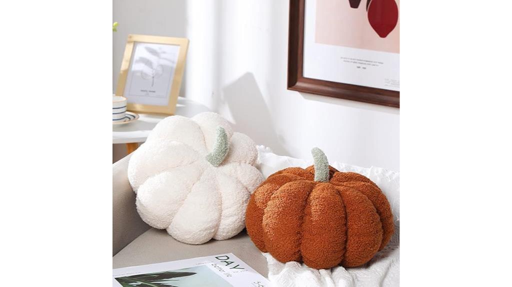 pumpkin plush pillows decoration