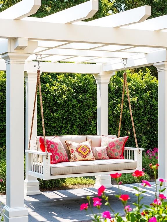 relaxing outdoor seating options