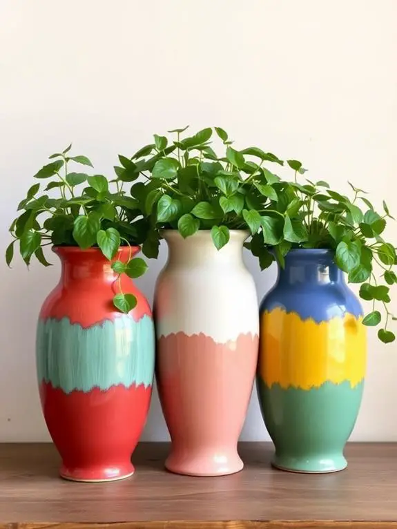 revamp ceramic vases planters