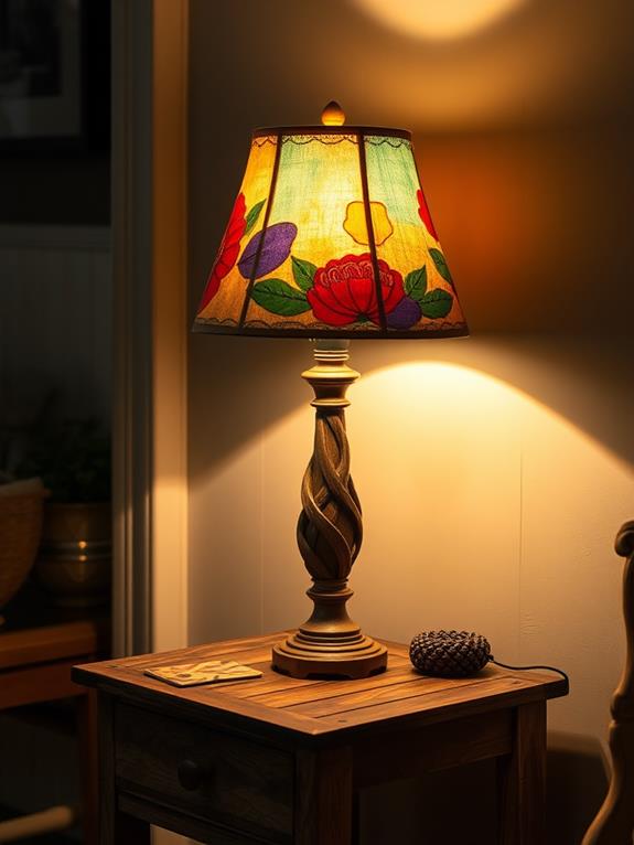 revamped thrift store lighting
