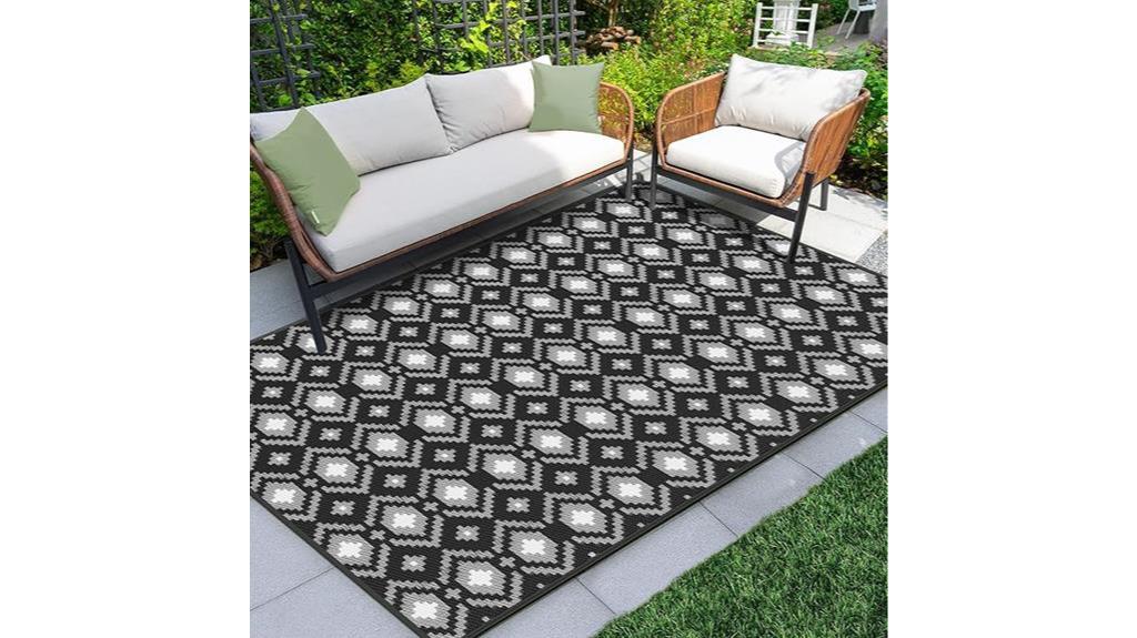 reversible outdoor plastic rug