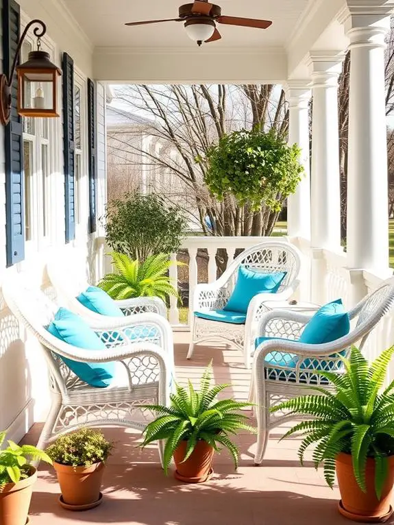 revitalizing outdoor seating decor