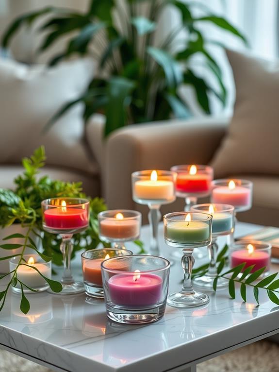 scented candles for relaxation