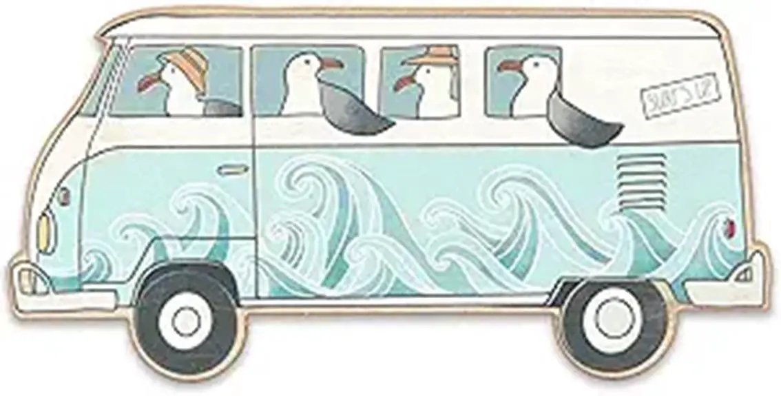 seagulls bus retro decor