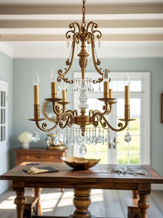 searching for antique lighting